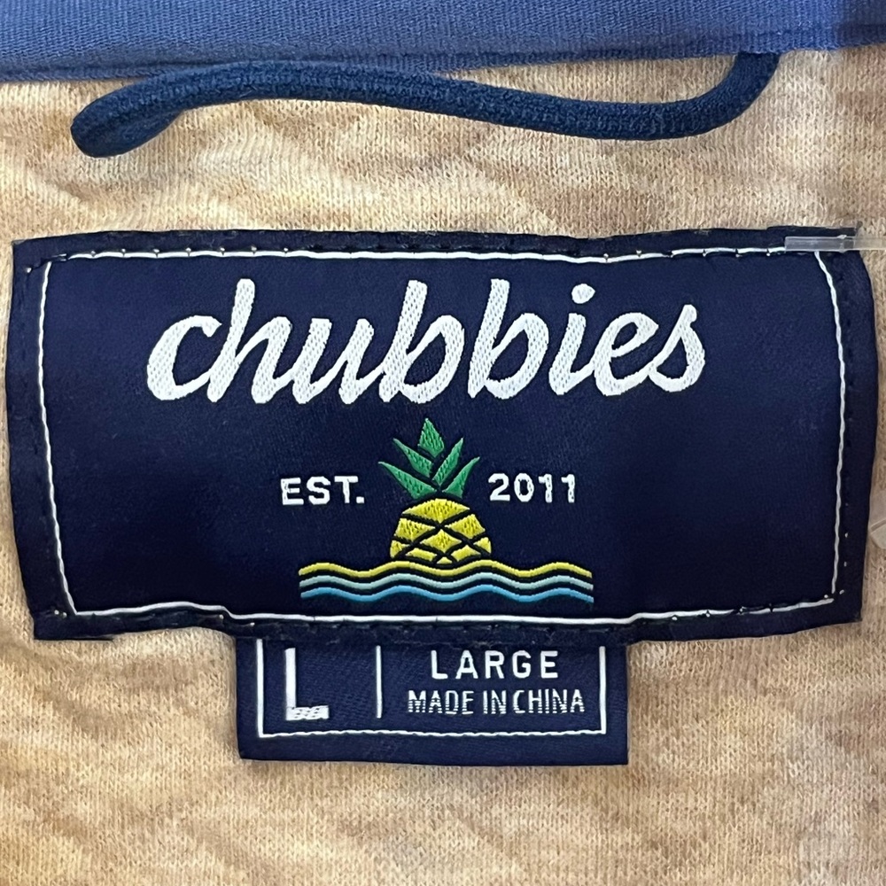 CHUBBIES The Sandstorm Quilted Quarter Zip - Picture 3 of 5